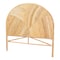 Bali & Pari Seana Bohemian Honey Rattan Queen Size Standalone Headboard 244-13630-ZORO - alternate 1